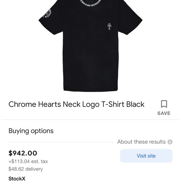 🤍🖤🤍 Chrome Hearts 🤍🖤🤍 - Picture 15 of 16